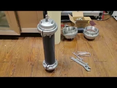 جهاز اختبار الضغط الهيدروستاتيكي XGJ-25M 0-10MPA مع شاشة LCD