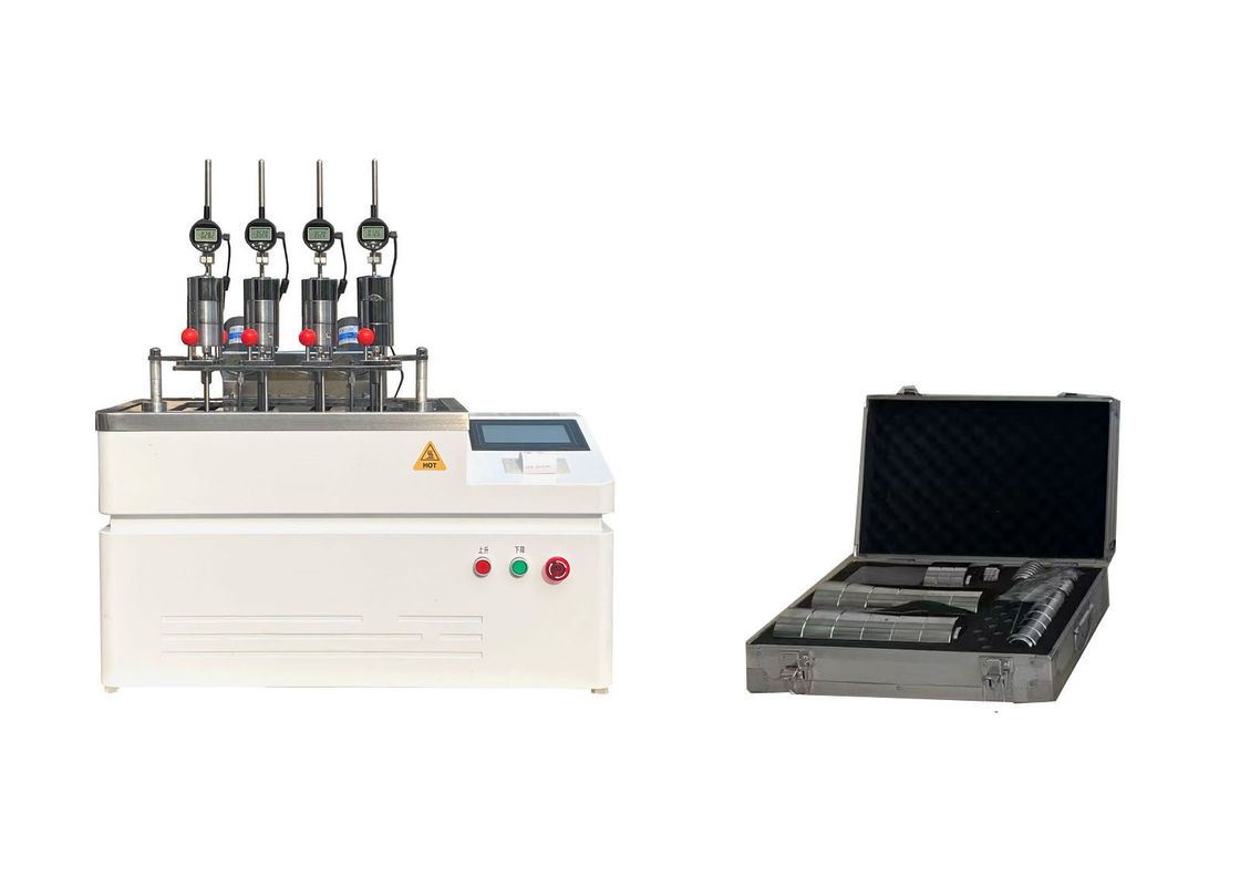ASTM D1525 اختبار درجة حرارة التلويح البلاستيكي HDT VST ذات الرفع ...