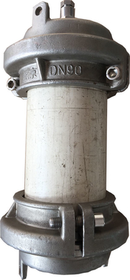 Dn 90mm الهيدروستاتيكي أجزاء 304 # الفولاذ المقاوم للصدأ Pvc Pp Pe تركيب مواسير نهاية الإغلاق