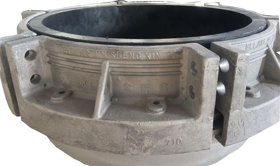 Dn710mm المكونات الهيدروستاتيكية غطاء نهاية الفولاذ المقاوم للصدأ