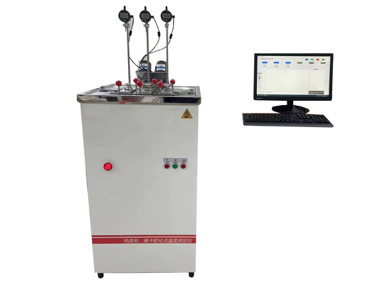 آلة اختبار Iso 75 Astm D 648 Hdt Vicat في التشوه الحراري