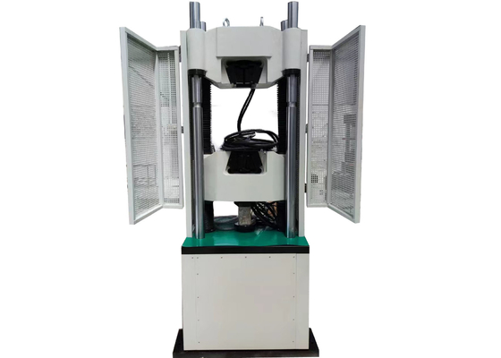 WEW-300B PC Display Universal Hydraulic Servo Controlled Machine 300kn 4 أعمدة