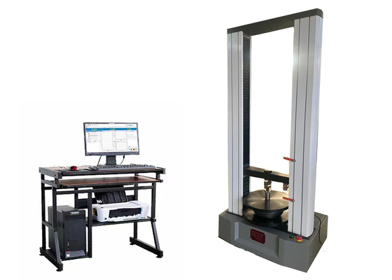جهاز اختبار القوة الكهربائية العالمية 20KN مع دقة 0.001mm التحول عبر الشعاع