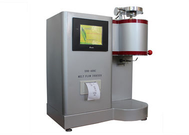PLC تحكم تذوب تدفق متر ، عالية الدقة XNR-400C آلة تدفق البلاستيك معدل