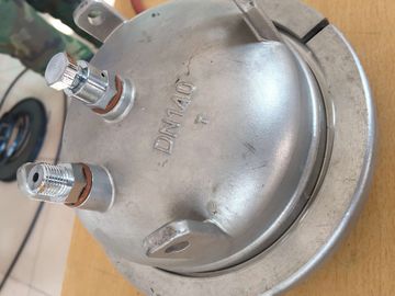 صب تقنيات 140mm الأنابيب البلاستيكية قبعات نهاية SS المواد ISO9001 القياسية