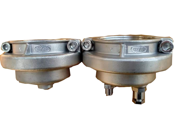 Φ75-φ75.8mm أغطية نهاية الأنابيب البلاستيكية للاختبار الهيدروستاتيكي ضغط أقصى 10MPA