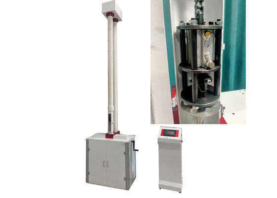 معدات اختبار مطرقة السقوط لإجراء اختبارات التأثير على الأنابيب البلاستيكية والفخار الزجاجي والمواد غير المعدنية الأخرى مع الحصول على النتائج
