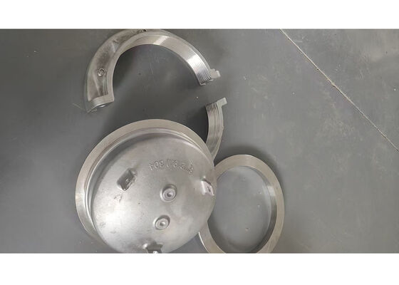 أغطية نهاية الأنابيب البلاستيكية 8 بوصة 219 مم مع حلقة دائرية وصمام تنفيس مما يوفر سهولة التشغيل والختم لاختبارات ضغط الأنابيب