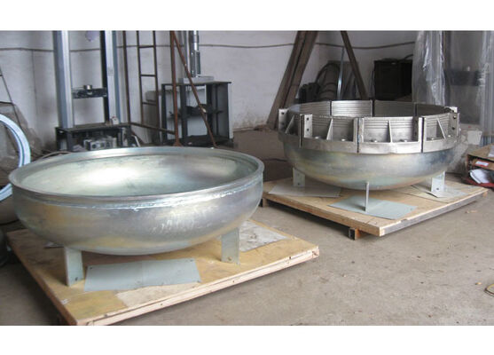 أغطية نهاية الأنابيب البلاستيكية DN 1400 مم مع تركيبات هيكلية من النوع A لتحقيق أقصى قدر من المتانة ومقاومة الضغط العالي للغاية