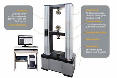 حزام الإمتداد الإلكتروني العالمي آلة الاختبار XWW-100KN 100kn Max Force
