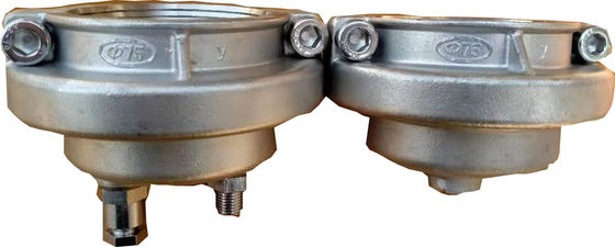 مرت ISO 75mm قبعات نهاية معدنية لأنابيب بولي كلوريد الفينيل بولي